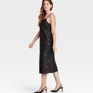 A New Day black spaghetti strap dress size S